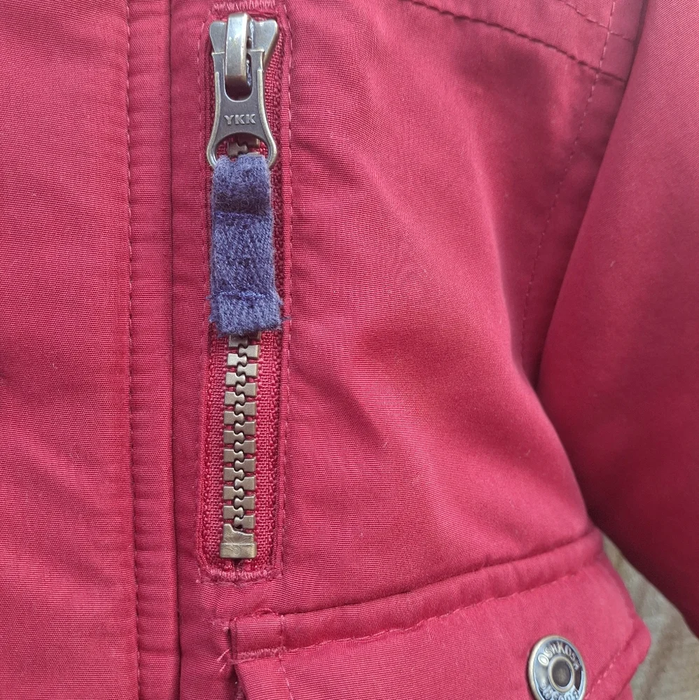 OshKosh B'gosh Red Coat with Button Accent